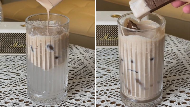 Cách làm nước dừa cà phê vừa mát lạnh vừa thơm béo - Ảnh 3.