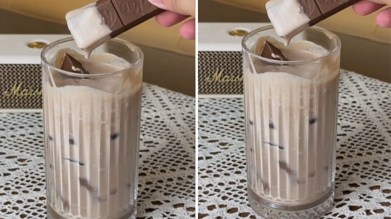 Cách làm nước dừa cà phê vừa mát lạnh vừa thơm béo - Ảnh 4.