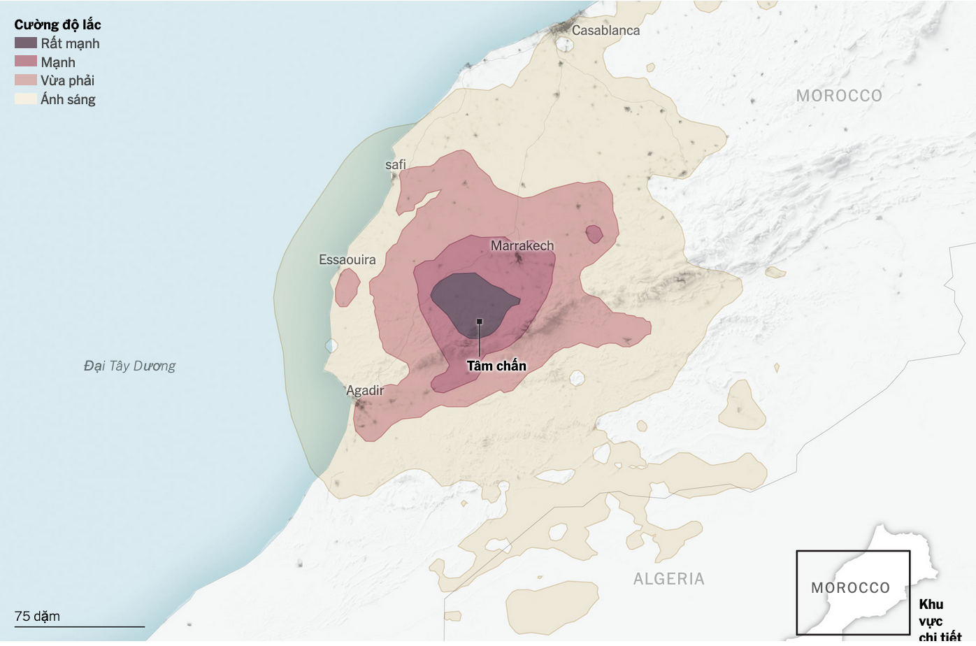 Hơn 2.000 người thiệt mạng trong trận động đất làm rung chuyển Maroc - Ảnh 2.