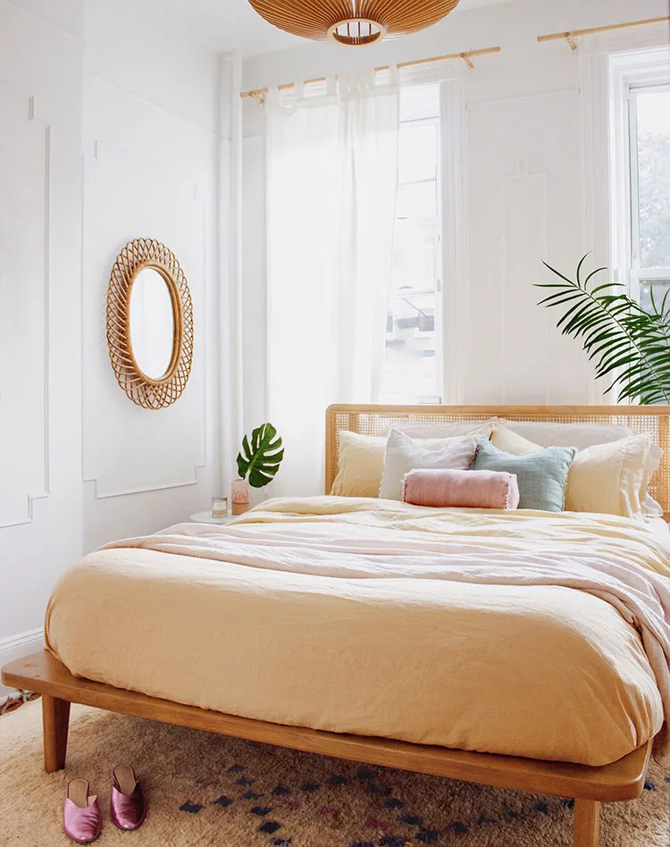 Cách tạo kiểu cho chiếc giường của bạn giống như một nhà thiết kế nội thất - Ảnh 6.