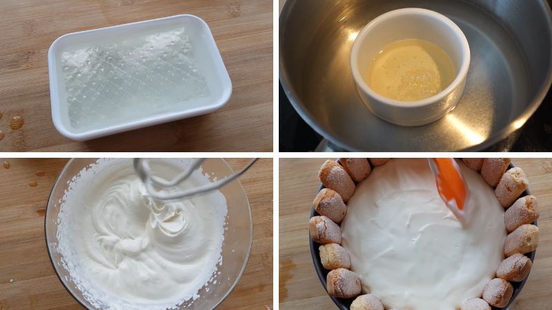 Món ngon mỗi ngày: Cách làm bánh charlotte dưa hấu sữa chua mát lạnh - Ảnh 3.