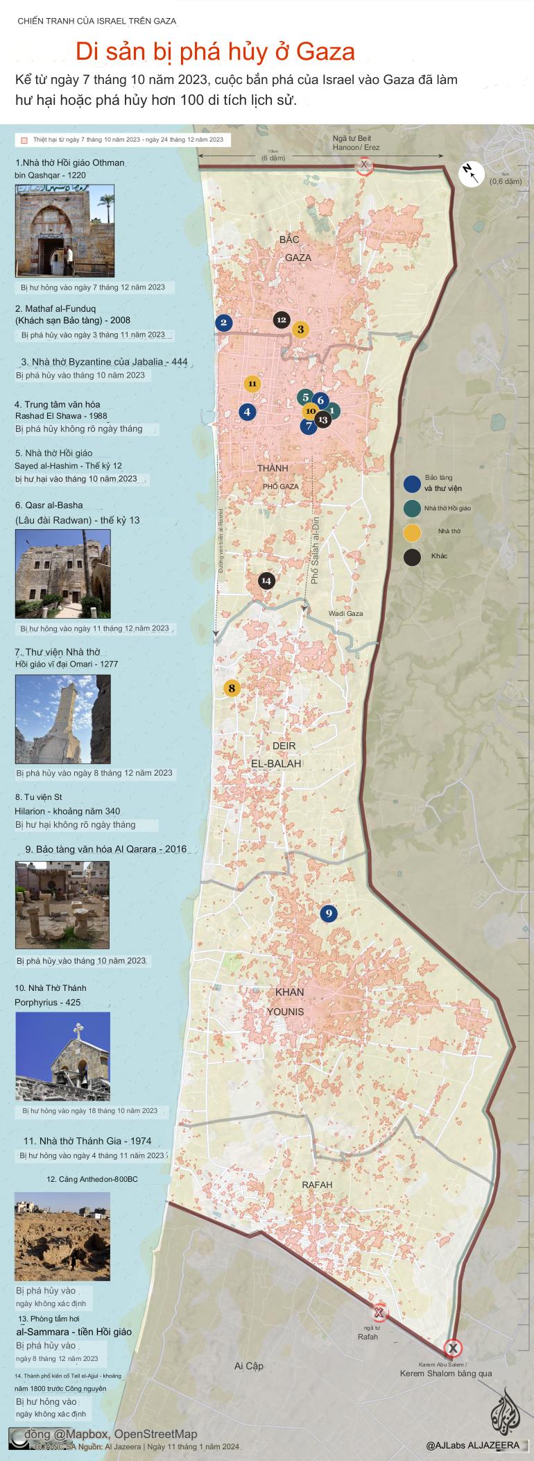 Một 'cuộc diệt chủng văn hóa': Di sản nào của Gaza đã bị phá hủy?- Ảnh 2.