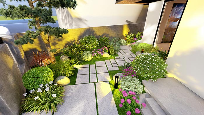 Những mẫu thiết kế sân vườn đẹp khiến bạn không thể rời mắt- Ảnh 17.