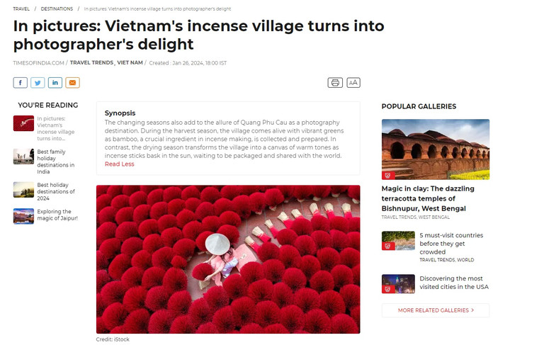 Làng hương trăm tuổi ở Hà Nội được truyền thông quốc tế đồng loạt ca ngợi - Ảnh 2.