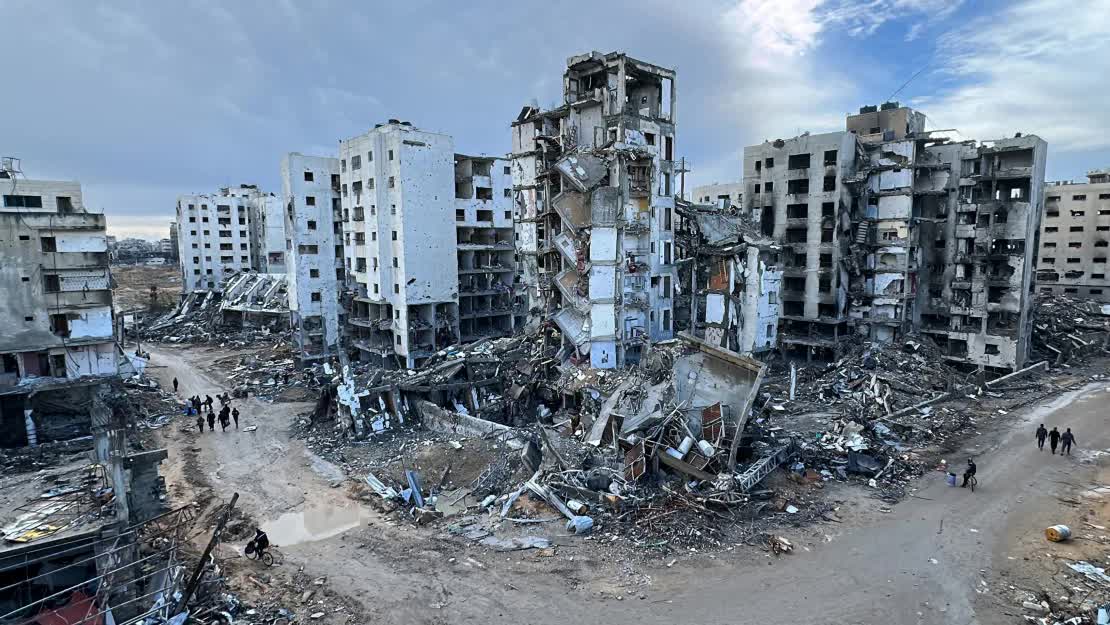 Sự tàn phá không tưởng ở phía Nam Gaza- Ảnh 1.