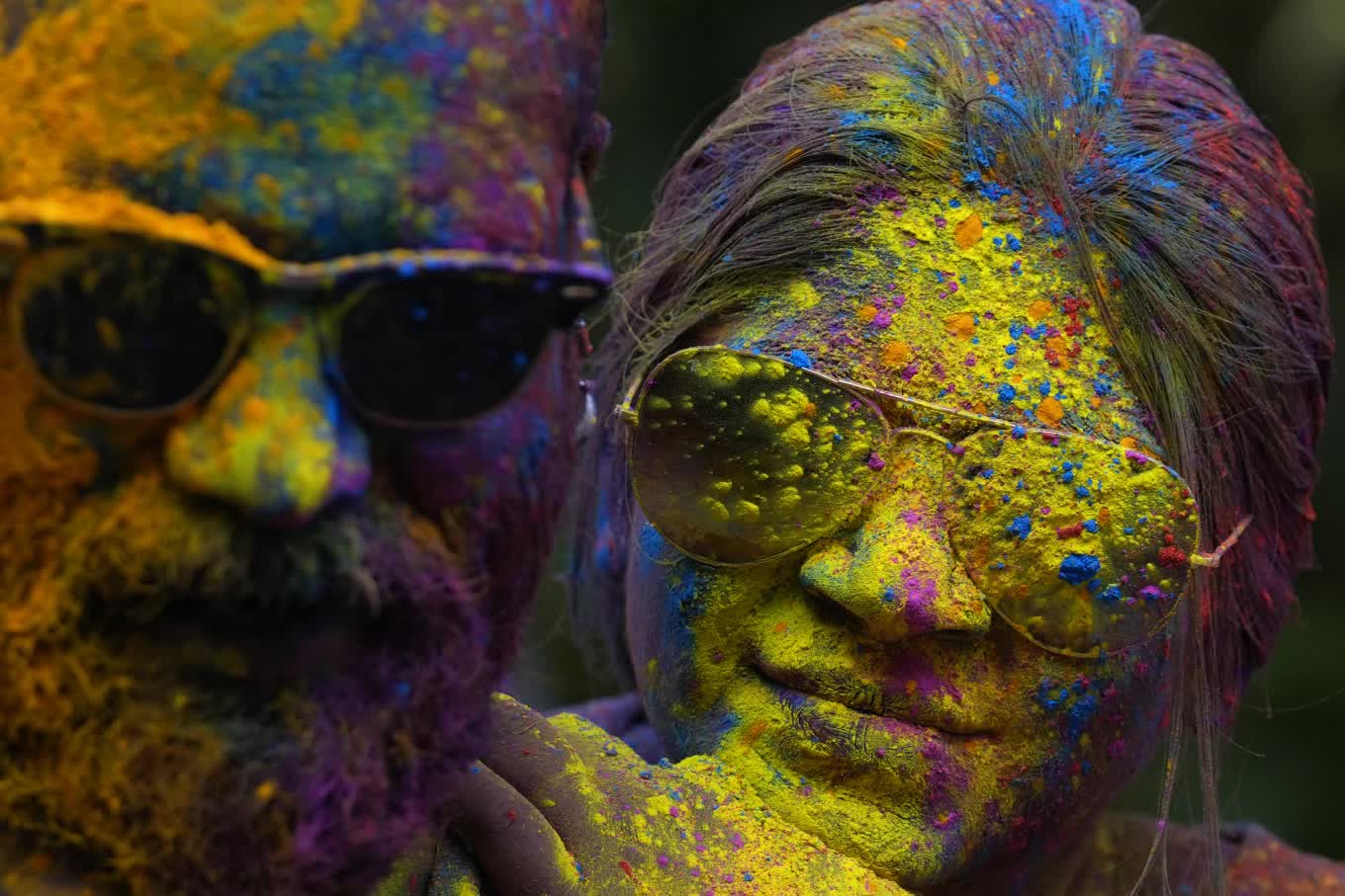 Lễ hội Holi 2024 rực rỡ sắc màu Ấn Độ- Ảnh 14.