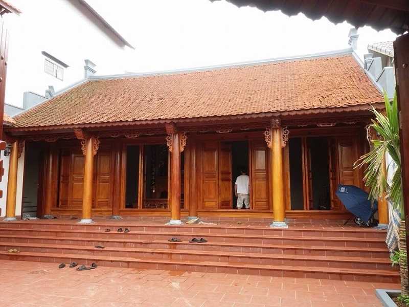 Nhà mái ngói xưa mang phong cách Việt bình yên và hoài cổ- Ảnh 1.