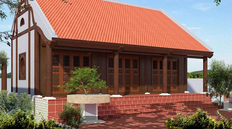 Nhà mái ngói xưa mang phong cách Việt bình yên và hoài cổ- Ảnh 8.