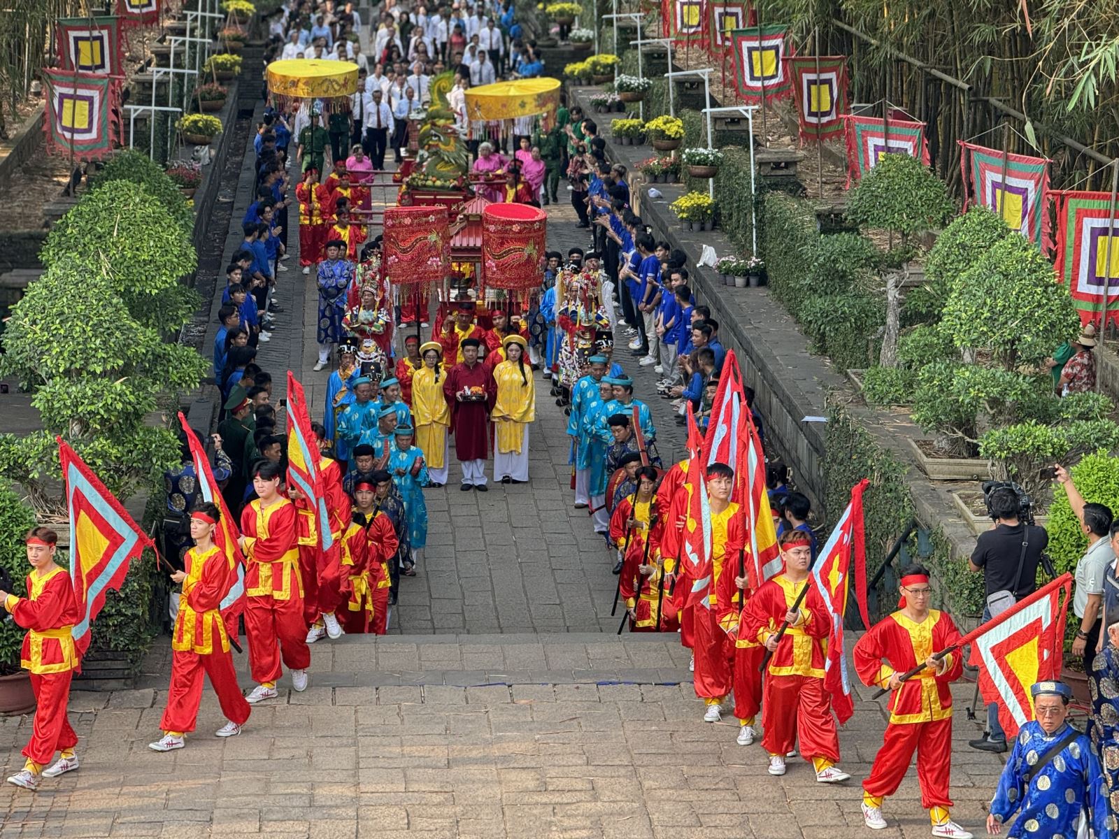 Trang trọng lễ Giỗ Tổ Hùng Vương tại TP Hồ Chí Minh- Ảnh 1.