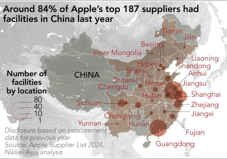 Apple tăng cường hiện diện tại Trung Quốc bất chấp sự thay đổi chuỗi cung ứng- Ảnh 1.