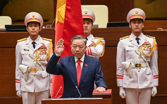 Đại tướng Tô Lâm tuyên thệ nhậm chức Chủ tịch nước- Ảnh 1.