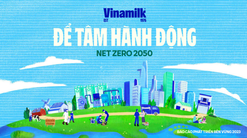 Vinamilk công bố báo cáo phát triển bền vững, chọn chủ đề: Net Zero 2050- Ảnh 1.