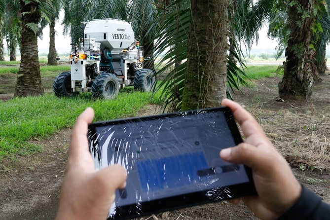 Robot giúp giải quyết tình trạng thiếu hụt lao động trong trang trại ở Malaysia- Ảnh 2.