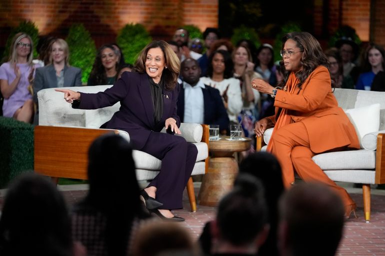 Sự ủng hộ của 'Nữ hoàng' truyền hình Mỹ Oprah Winfrey dành cho Kamala Harris có ảnh hưởng đến cuộc bầu cử không?- Ảnh 1.