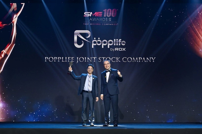 Popplife nhận giải thưởng SME 100 Châu Á 2024- Ảnh 1. Popplife nhận giải thưởng SME 100 Châu Á 2024- Ảnh 1.