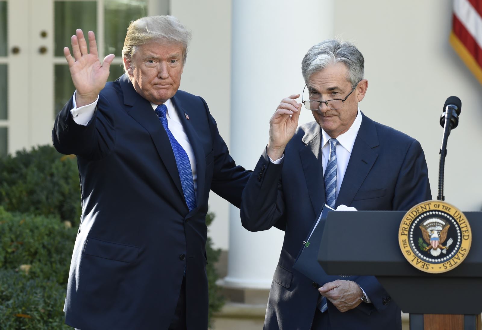 Tổng thống Trump nêu tiêu chí bổ nhiệm Chủ tịch Fed sau khi không thể sa thải ông Powell- Ảnh 1. Tổng thống Trump nêu tiêu chí bổ nhiệm Chủ tịch Fed sau khi không thể sa thải ông Powell- Ảnh 1.