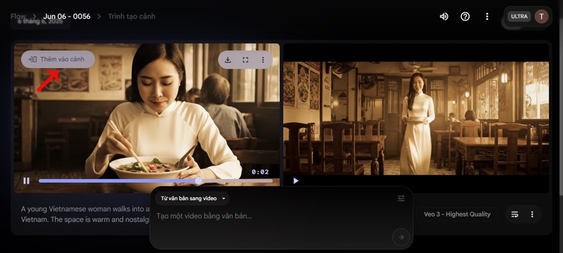 Hướng dẫn sử dụng VEO 3 để tạo video theo ý muốn- Ảnh 9. Hướng dẫn sử dụng VEO 3 để tạo video theo ý muốn- Ảnh 9.
