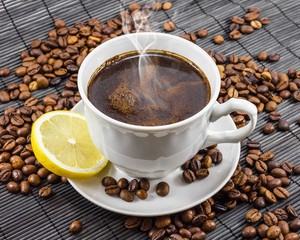 Uống cà phê với chanh có phải là cách giảm cân đúng?