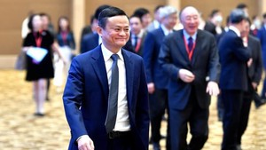 Cổ phiếu Alibaba tăng 7% sau khi Jack Ma xuất hiện ở châu Âu