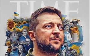 Tạp chí Time chọn Tổng thống Ukraina Zelensky là ‘Nhân vật của năm’
