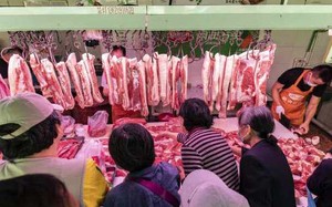 Giá thịt heo tăng mạnh đã kéo chỉ số tiêu dùng ở Trung Quốc lên mức cao nhất trong hai năm qua