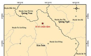 Huyện Kon Plông, Kon Tum xảy ra 5 trận động đất liên tiếp