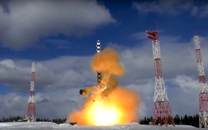 Nga đưa hệ thống tên lửa hạt nhân Sarmat vào 'nhiệm vụ chiến đấu'