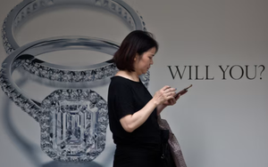 Khi kim cương bớt 'lấp lánh' tại thị trường Trung Quốc