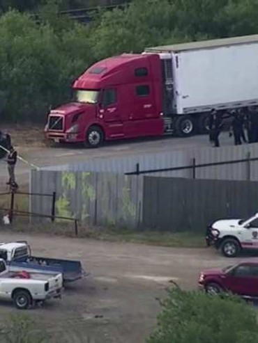 46 người di cư chết trong xe container ở Mỹ 