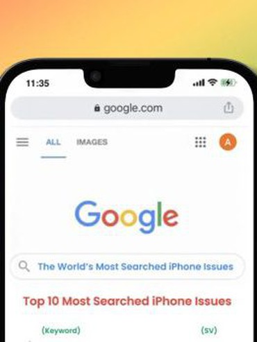 Những lỗi iPhone được tìm kiếm nhiều nhất trên thế giới