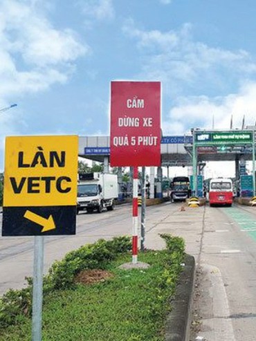 VEC bỏ quy định buộc chủ xe nộp 50% tiền phí trong tài khoản thu phí ETC