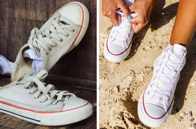 9 cách đơn giản để làm sạch giày bằng các sản phẩm gia dụng - Ảnh 3.