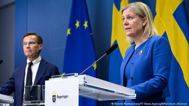Sau Phần Lan, Thụy Điển thông báo sẽ nộp đơn gia nhập NATO   - Ảnh 1.