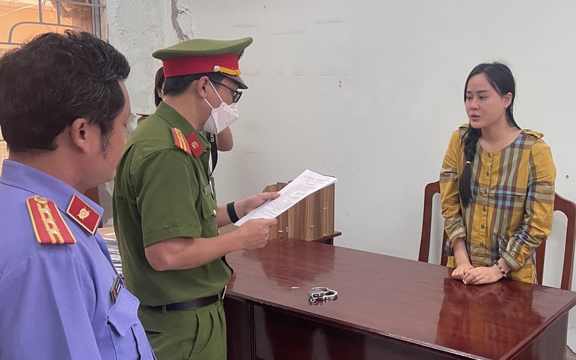 Khởi tố, bắt tạm giam 'Anna Bắc Giang' Ninh Thị Vân Anh - Ảnh 1.