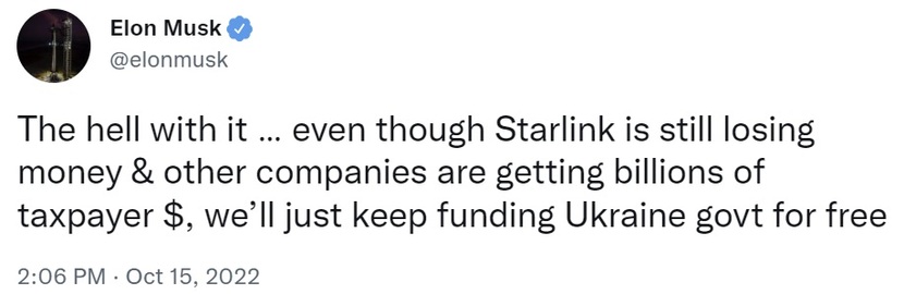 Starlink đang thua lỗ 80 triệu USD nhưng vẫn tiếp tục tài trợ miễn phí cho Ukraine  - Ảnh 1.