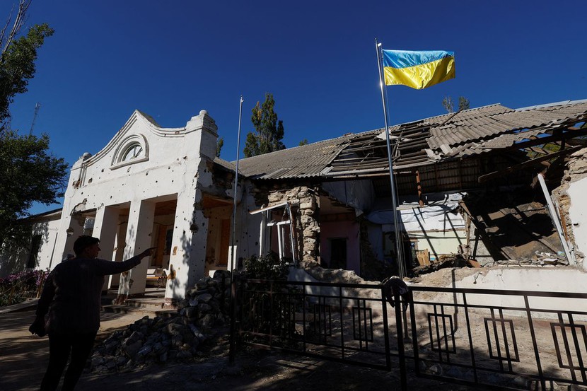 Ukraina cáo buộc Nga tuyên truyền sai sự thật ở Kherson - Ảnh 3.