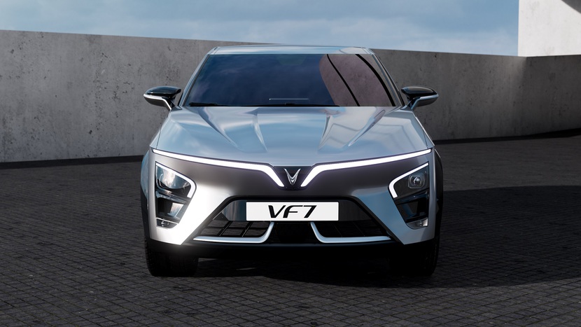 Vinfast giới thiệu chi tiết thiết kế VF6 và VF7 tại Los Angeles auto show 2022 - Ảnh 1.