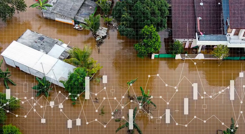 Nguy cơ lũ lụt gia tăng ở châu Á khi các thành phố phát triển, đất sụt lún - Ảnh 1.