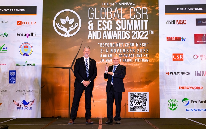 Vinamilk được vinh danh với các giải thưởng lớn trong hội nghị CSR & ESG Toàn Cầu 2022 - Ảnh 1.