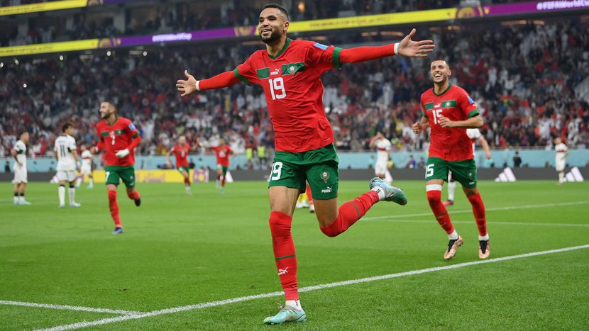 Maroc trở thành đội bóng châu Phi đầu tiên lọt vào bán kết World Cup với chiến thắng lịch sử trước Bồ Đào Nha  - Ảnh 1.