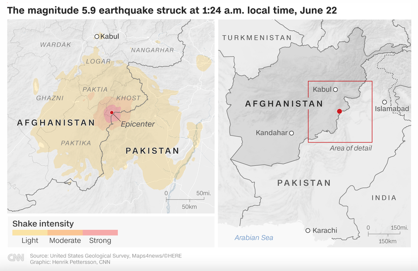 Hơn 1.000 người thiệt mạng sau trận động đất kinh hoảng ở Afghanistan - Ảnh 2.
