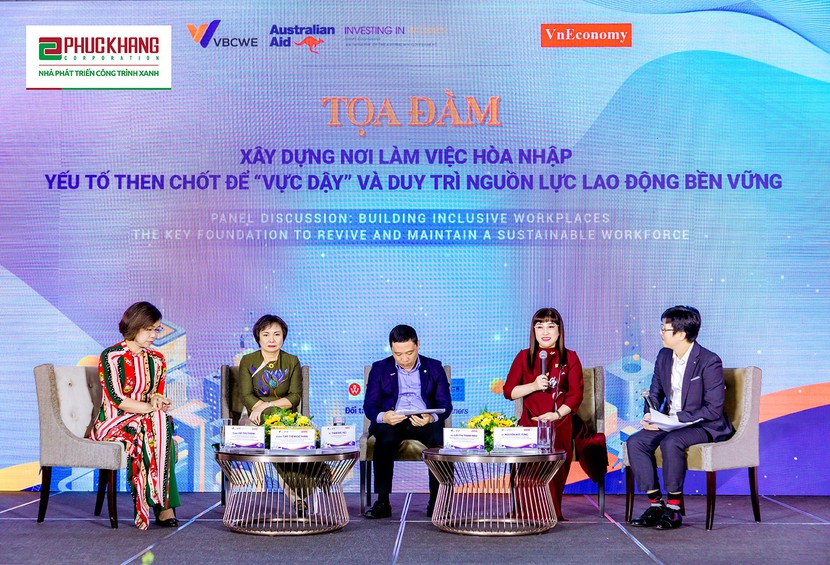 CEO Lưu Thị Thanh Mẫu tham luận tại diễn đàn các nhà lãnh đạo doanh nghiệp 2022 _ VBCWE - Ảnh 1.