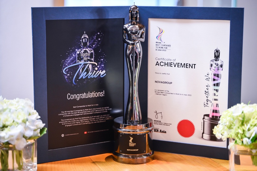 NovaGroup được vinh danh tại giải thưởng "Nơi làm việc tốt nhất châu Á 2022" - Ảnh 3.