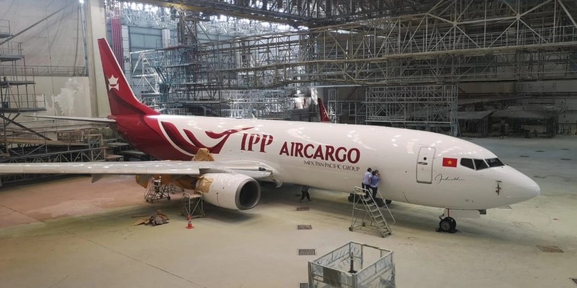 Hình ảnh chiếc máy bay sắp bàn giao cho IPP Air Cargo - Ảnh 1.
