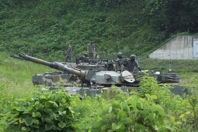 Mỹ, Hàn Quốc bắt đầu cuộc tập trận lớn nhất trong nhiều năm qua - Ảnh 1.