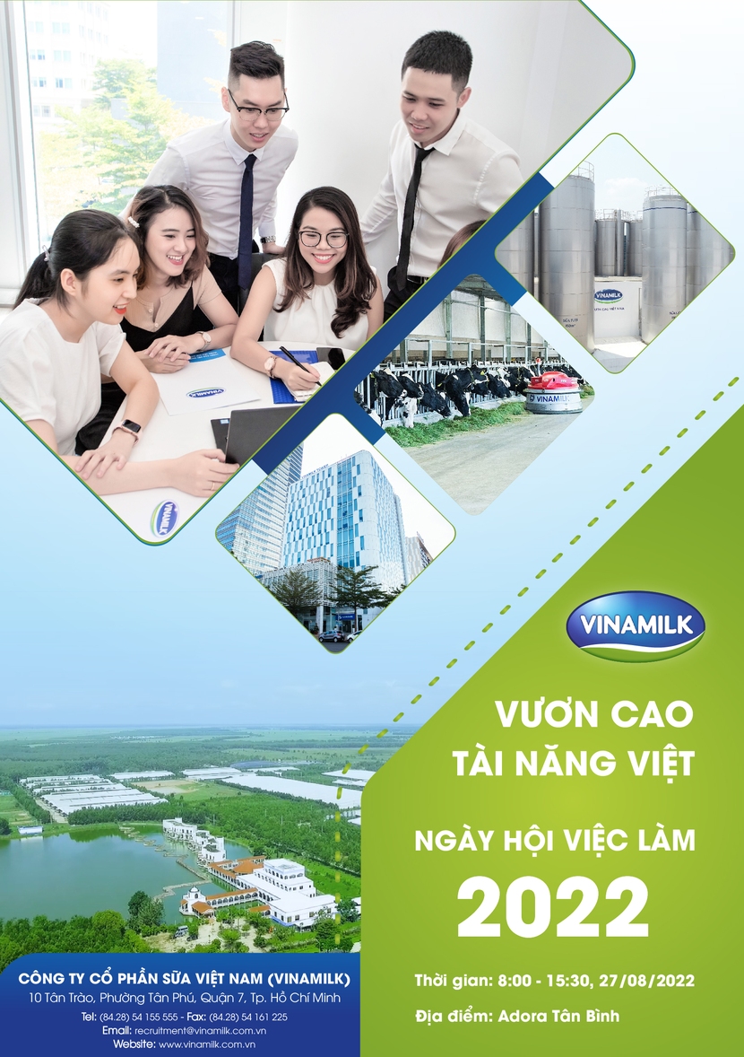 Vinamilk mang đến nhiều cơ hội nghề nghiệp tại ngày hội việc làm do Vietnamworks tổ chức - Ảnh 1.