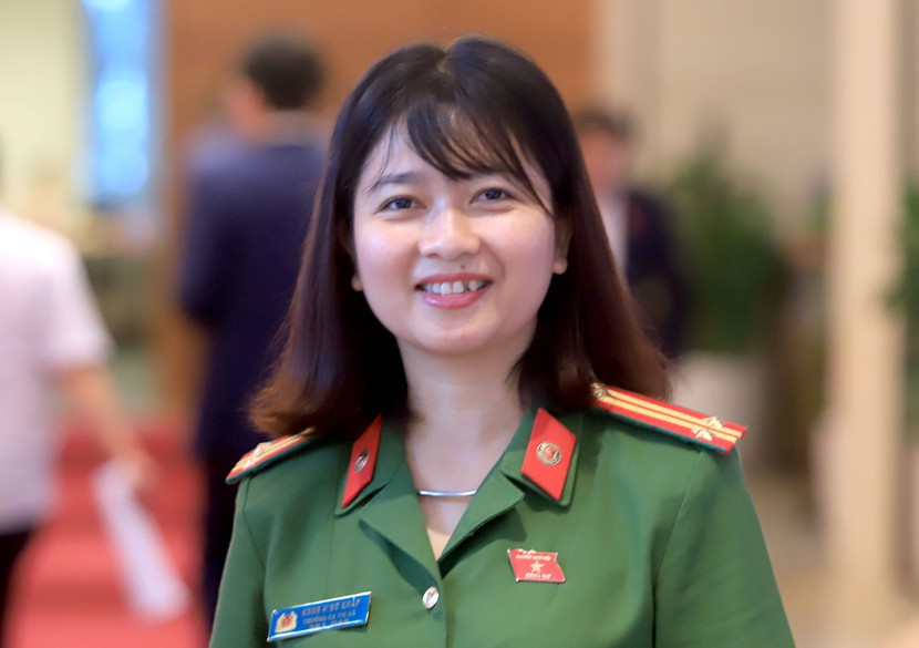 Bổ nhiệm nữ Trung tá Ksor H'Bơ Khăp làm Phó giám đốc Công an tỉnh Gia Lai - Ảnh 1.