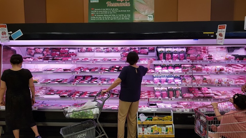 Giá thực phẩm tươi sống tại chợ và siêu thị giảm nhẹ - Ảnh 1.