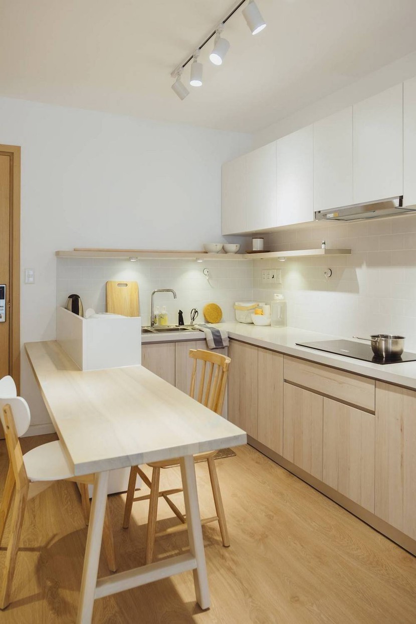 Cách thiết kế phòng bếp theo phong cách tối giản đẹp mắt - Ảnh 3.