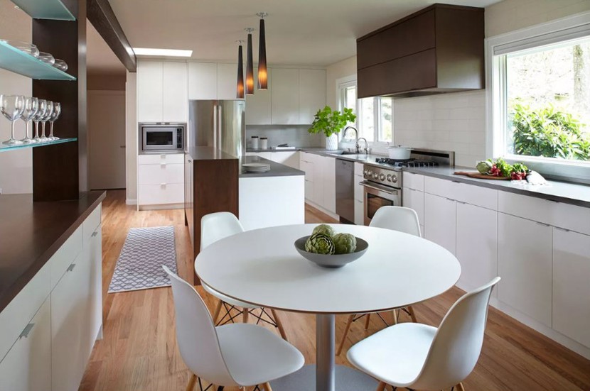 Cách thiết kế phòng bếp theo phong cách tối giản đẹp mắt - Ảnh 7.